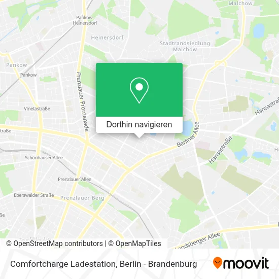 Comfortcharge Ladestation Karte
