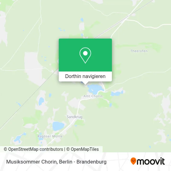 Musiksommer Chorin Karte