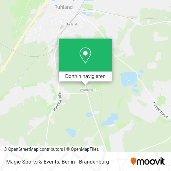 Magic-Sports & Events Karte