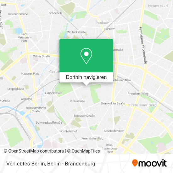Verliebtes Berlin Karte