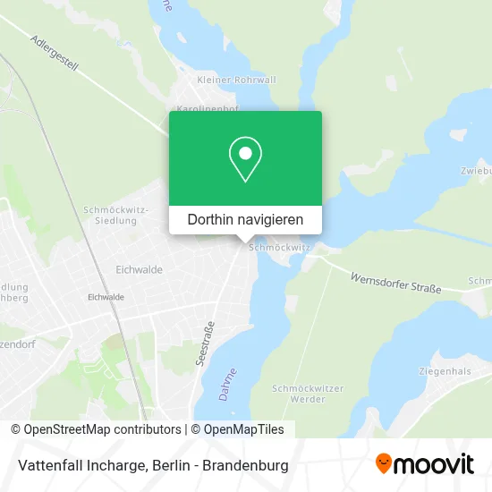 Vattenfall Incharge Karte