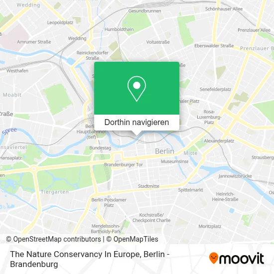 The Nature Conservancy In Europe Karte