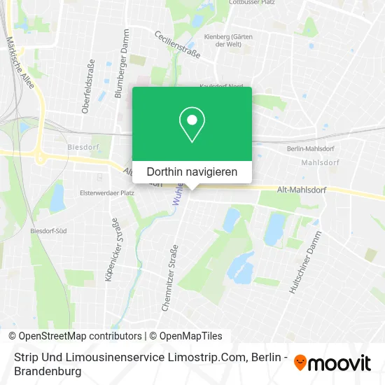 Strip Und Limousinenservice Limostrip.Com Karte