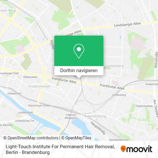 Light-Touch Institute For Permanent Hair Removal Karte