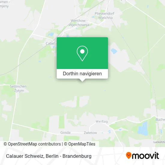 Calauer Schweiz Karte