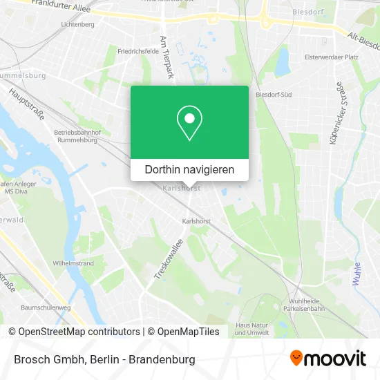 Brosch Gmbh Karte