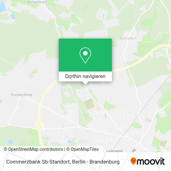 Commerzbank Sb-Standort Karte