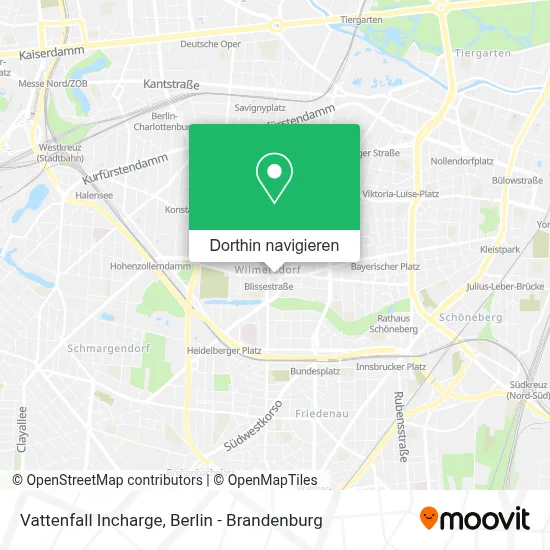 Vattenfall Incharge Karte