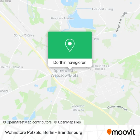 Wohnstore Petzold Karte