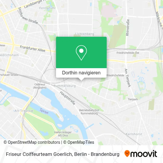 Friseur Coiffeurteam Goerlich Karte