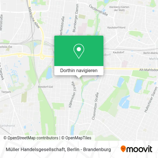 Müller Handelsgesellschaft Karte