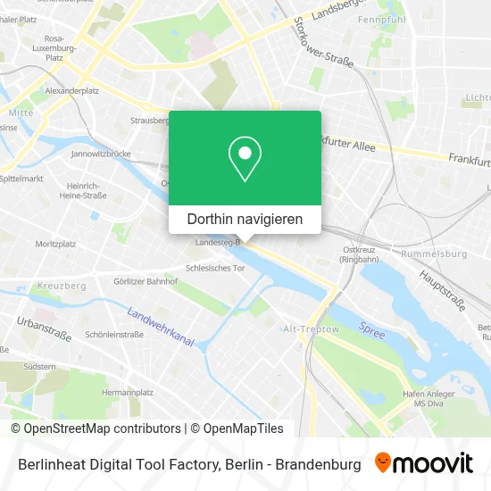 Berlinheat Digital Tool Factory Karte
