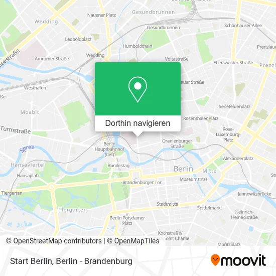 Start Berlin Karte