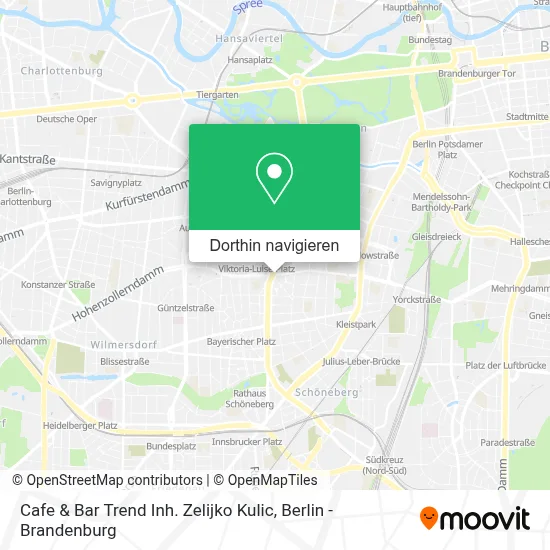 Cafe & Bar Trend Inh. Zelijko Kulic Karte