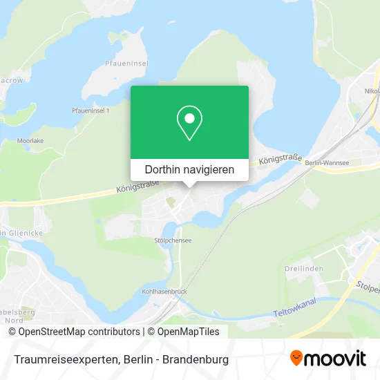 Traumreiseexperten Karte