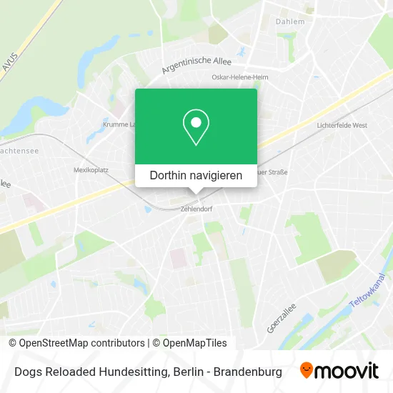 Dogs Reloaded Hundesitting Karte