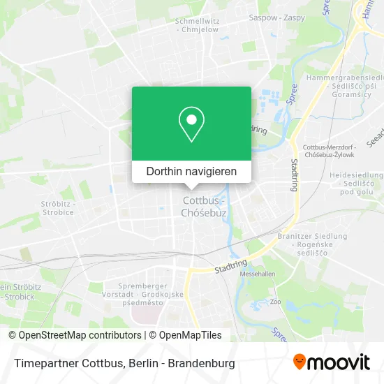 Timepartner Cottbus Karte