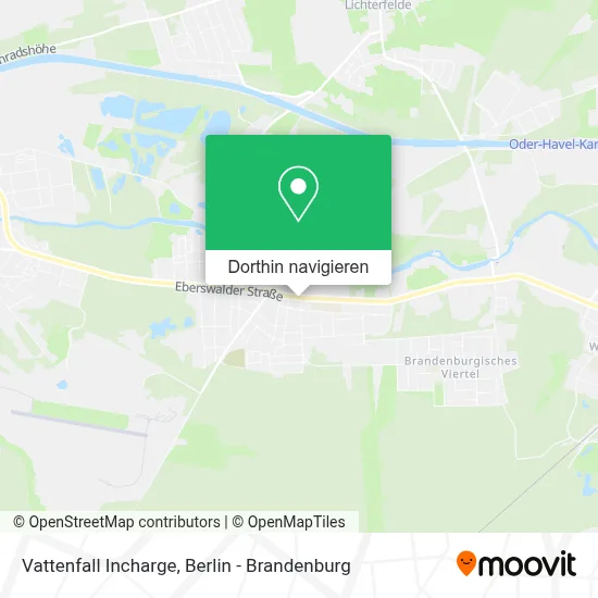 Vattenfall Incharge Karte