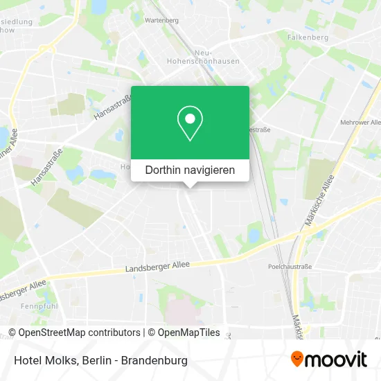 Hotel Molks Karte