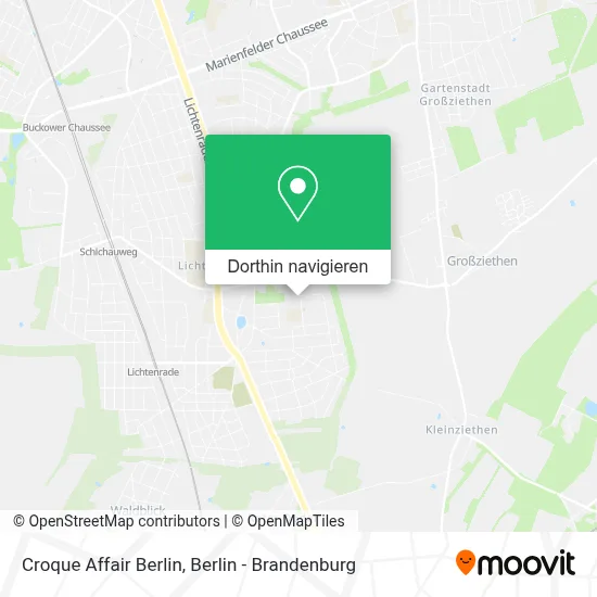 Croque Affair Berlin Karte