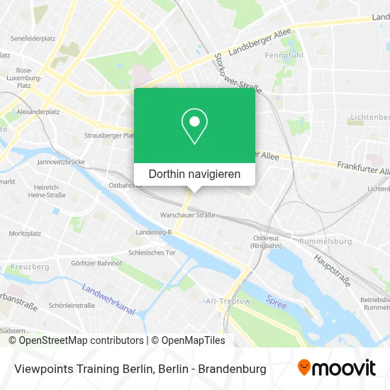 Viewpoints Training Berlin Karte