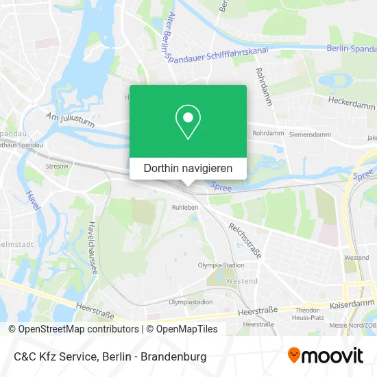 C&C Kfz Service Karte