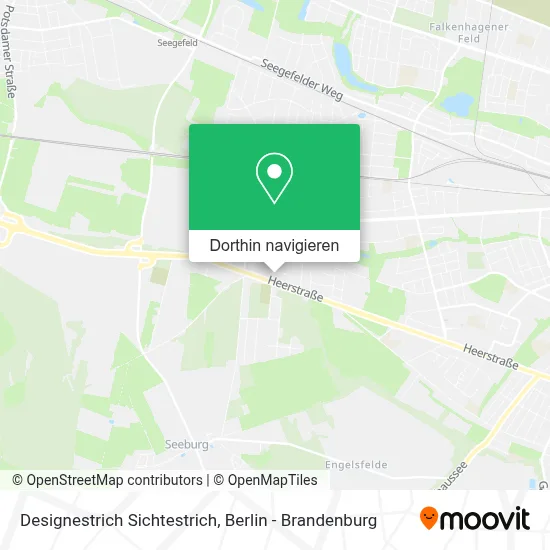 Designestrich Sichtestrich Karte
