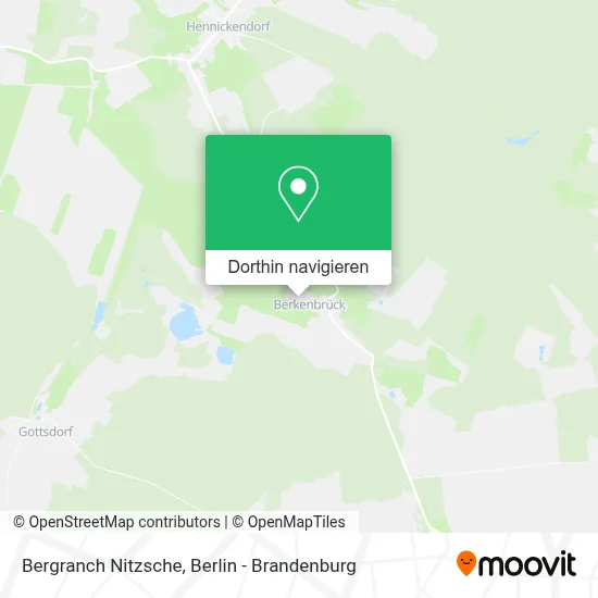 Bergranch Nitzsche Karte