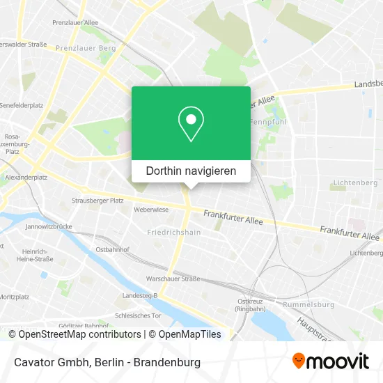 Cavator Gmbh Karte