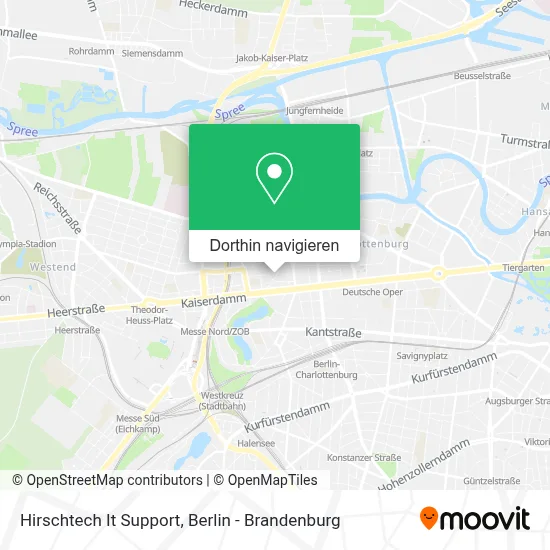 Hirschtech It Support Karte