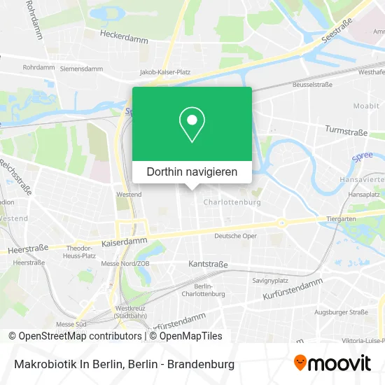 Makrobiotik In Berlin Karte
