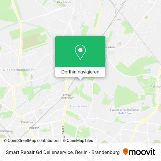 Smart Repair Gd Dellenservice Karte