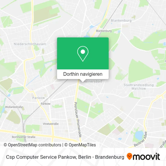 Csp Computer Service Pankow Karte