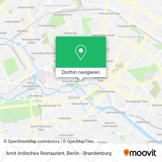 Amit Indisches Restaurant Karte