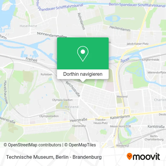Technische Museum Karte