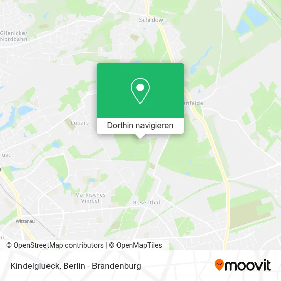 Kindelglueck Karte