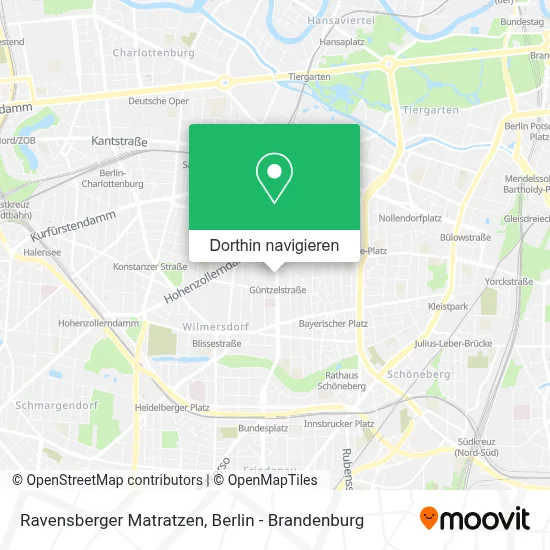 Ravensberger Matratzen Karte