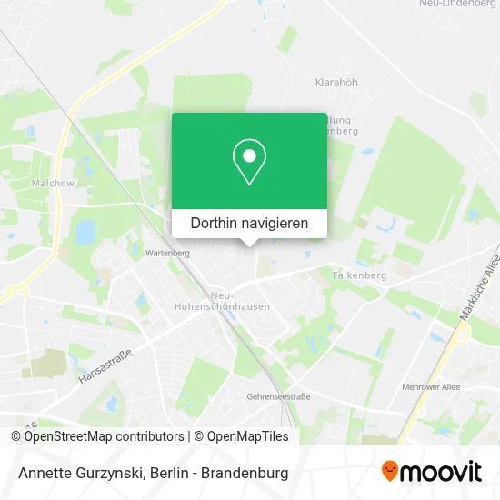 Annette Gurzynski Karte