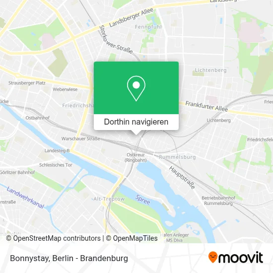 Bonnystay Karte
