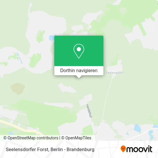 Seelensdorfer Forst Karte