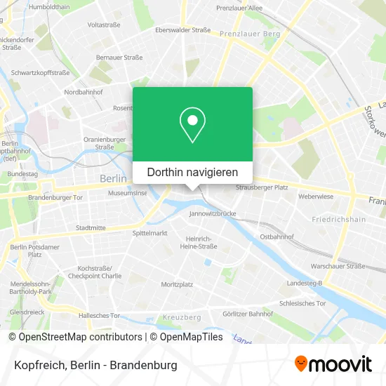 Kopfreich Karte