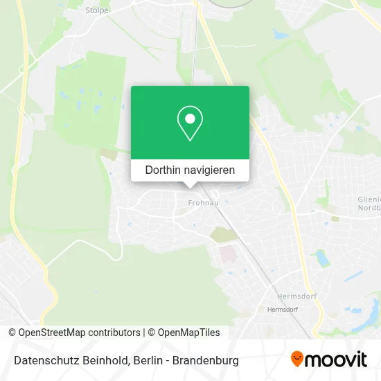 Datenschutz Beinhold Karte
