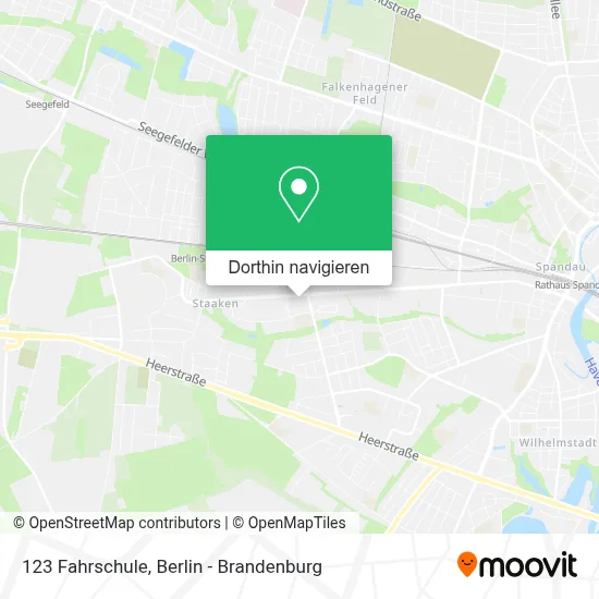 123 Fahrschule Karte