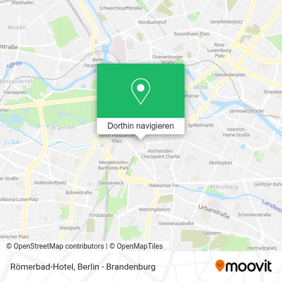 Römerbad-Hotel Karte