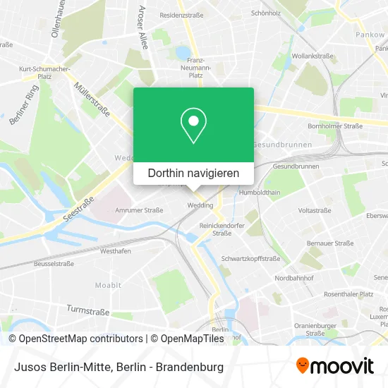 Jusos Berlin-Mitte Karte