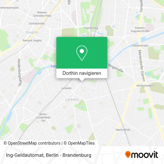 Ing-Geldautomat Karte