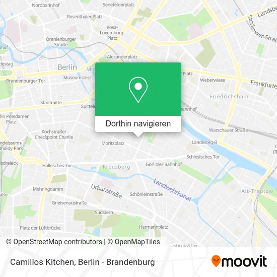 Camillos Kitchen Karte