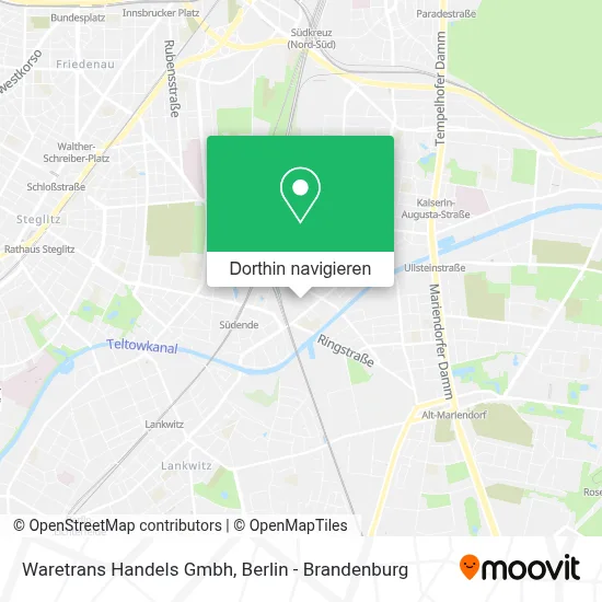 Waretrans Handels Gmbh Karte