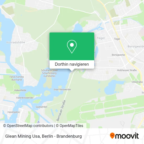 Glean Mining Usa Karte