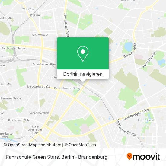 Fahrschule Green Stars Karte